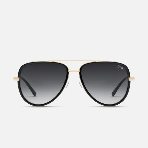 Quay All In Mini Sunglasses - Black