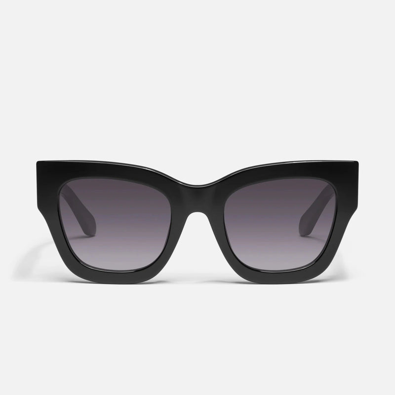 Quay By The Way Sunglasses - Black