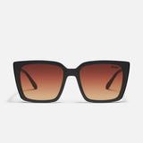 Quay Front Cover Sunglasses - Matte Black