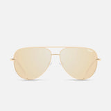 Quay High Key Sunglasses - Gold