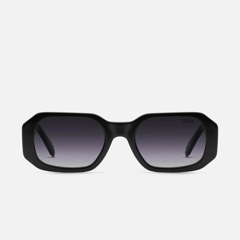 Quay Hyped Up Sunglasses - Black