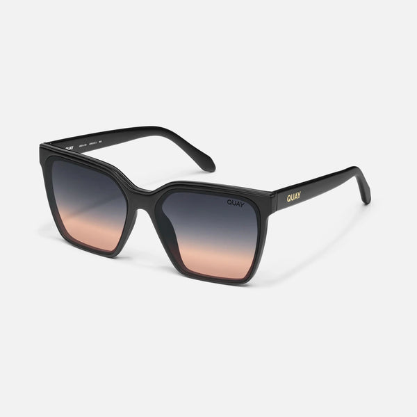 Quay Level Up Sunglasses - Matte Black