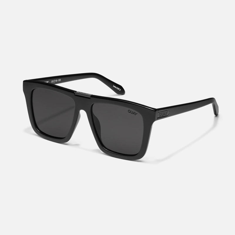 Quay Name Drop Sunglasses - Black