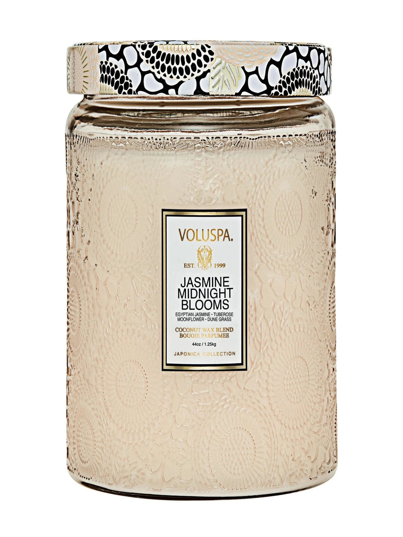 Voluspa Jasmine Midnight Blooms Luxe Candle