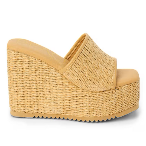 Matisse Marche Wedges - Tan