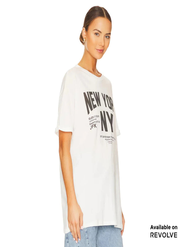 The Laundry Room Welcome To New York Tee - White