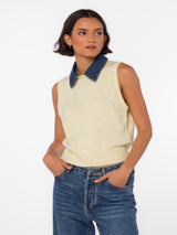 Velvet Heart Renier Vest - Lemon