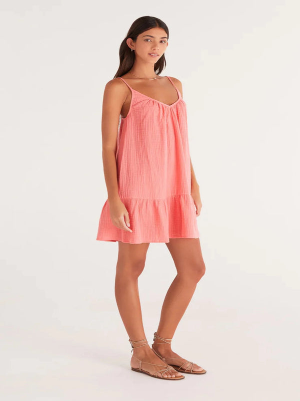 Z Supply Amalia Dress - Papaya Glow