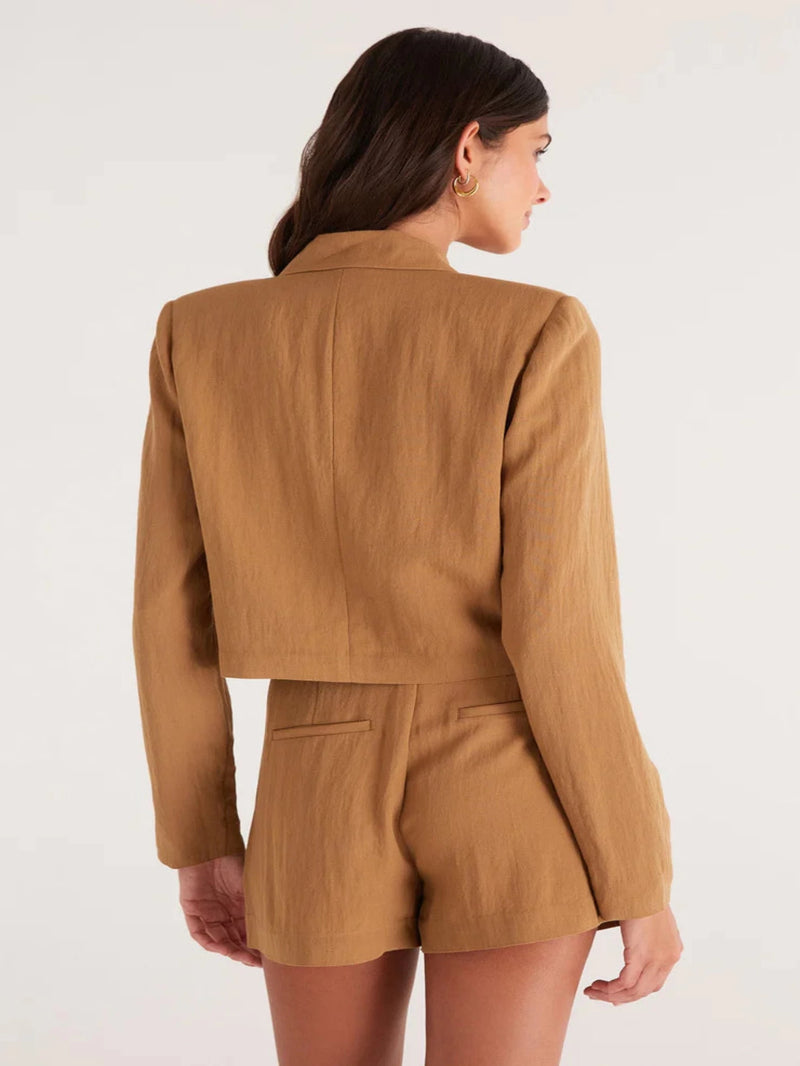 Z Supply Dana Airy Cropped Blazer