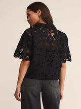 Z Supply Midnight Lace Top - Black