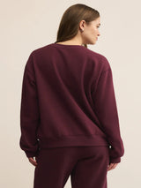 Z Supply Boyfriend Sweatshirt - Merlot