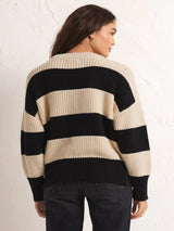 Z Supply Fresca Stripe Sweater - Black
