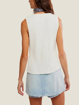 Free People Tilly Vest - Ivory