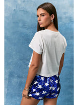 USA Short Sleeve Round Neck - White