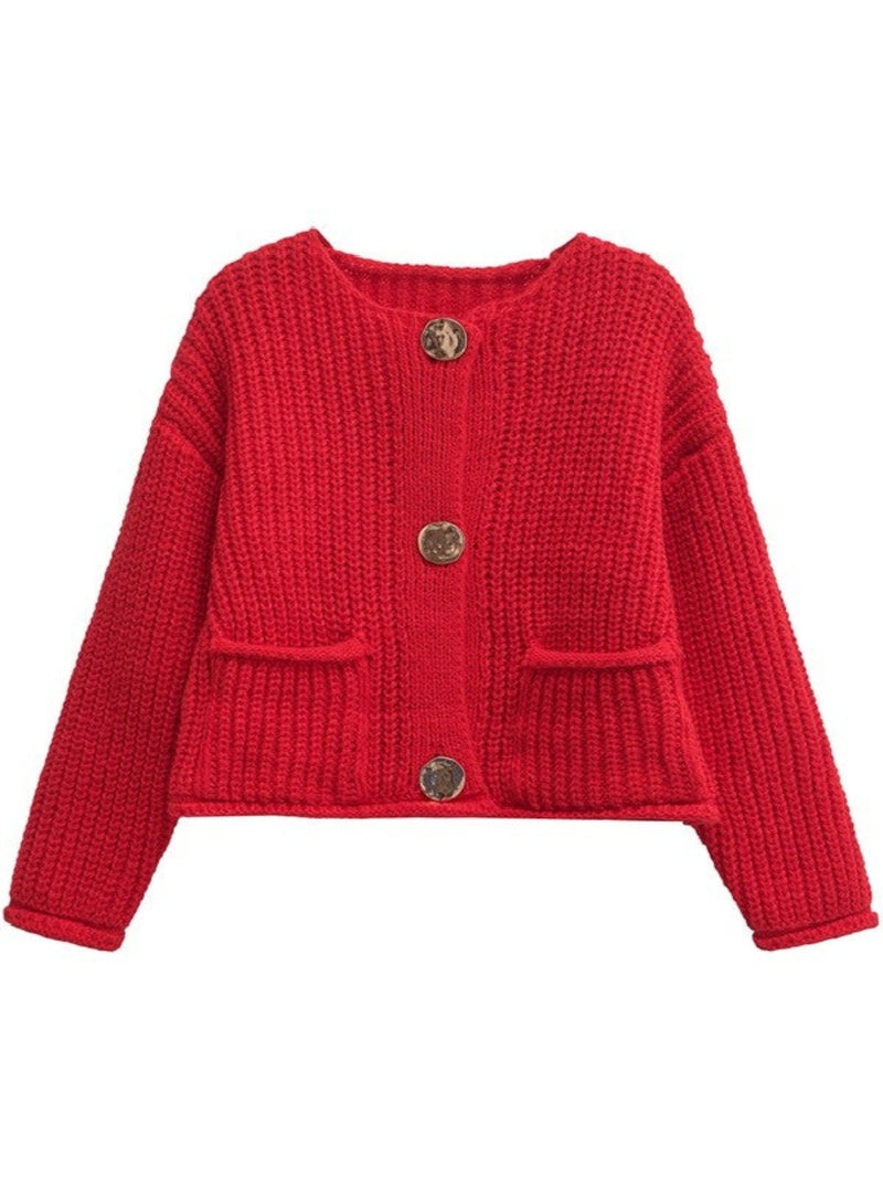 Holiday Happiness Sweater - Red