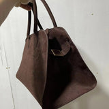 The Latte Luxe Handbag - Brown