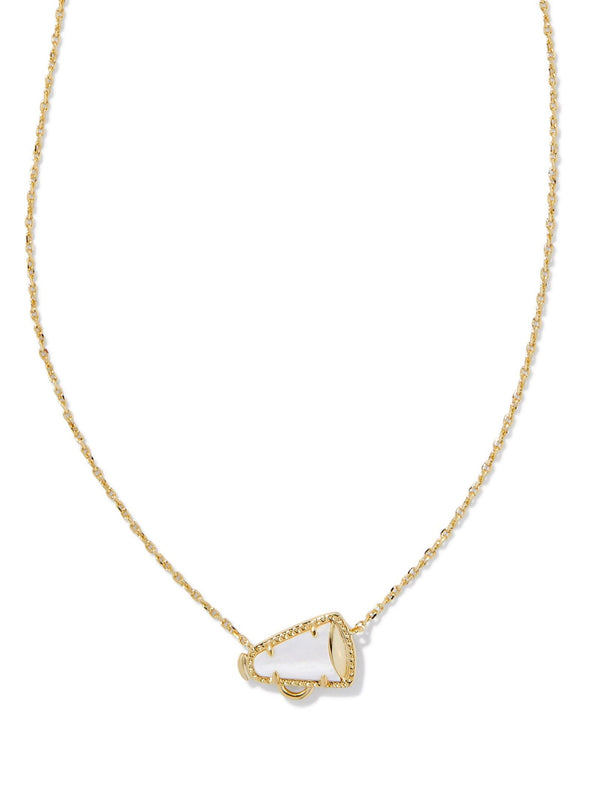 Kendra Scott Cheer Pendent Necklace - Gold MOP