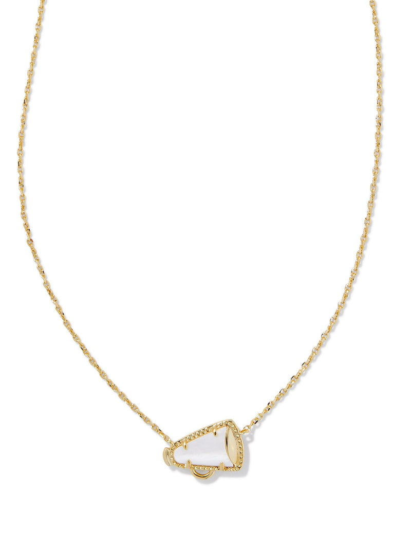 Kendra Scott Cheer Pendent Necklace - Gold MOP