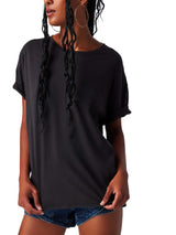 Free People Nina Tee - Black