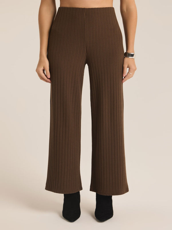 Z Supply Monte Rib Pant - Dark Chocolate