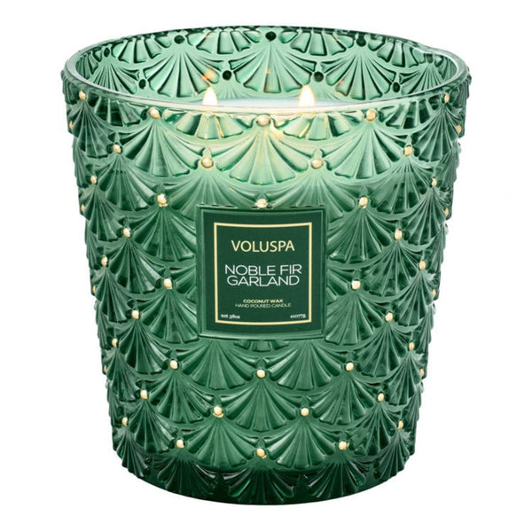 Voluspa 3W Hearth Candle - Noble Fir Garland