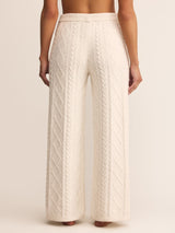 Z Supply Gemma Cable Pant - Vanilla Ice
