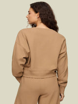 Z Supply Clubhouse Sweatshirt - Light Toffee