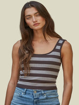 Everyday Espresso Padded Tank - Coffee Bean