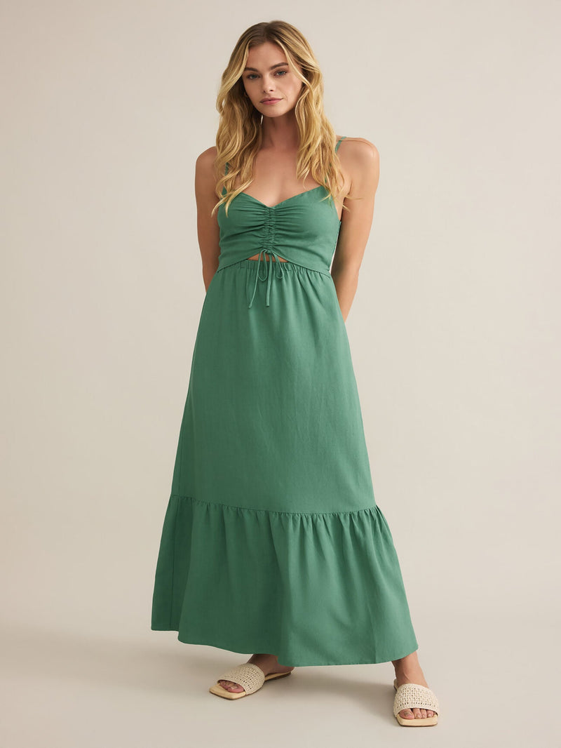 Z Supply Winslet Maxi Dress - Botanical Green