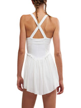 FP Movement Smockin Hot Dress - White