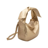 Melie Bianco Marni Gold Recycled Vegan Crossbody Bag - Gold