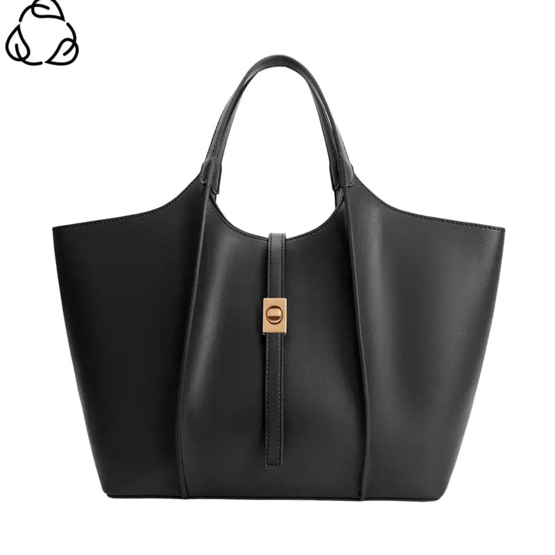 Melie Bianco Malia Recycled Shoulder Bag - Black