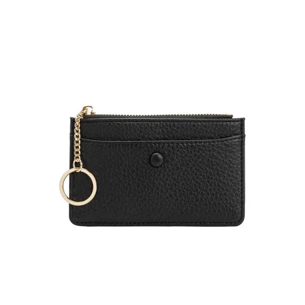 Melie Bianco Lupe Vegan Card Case - Black