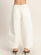 Dockside Dinner Pants - White