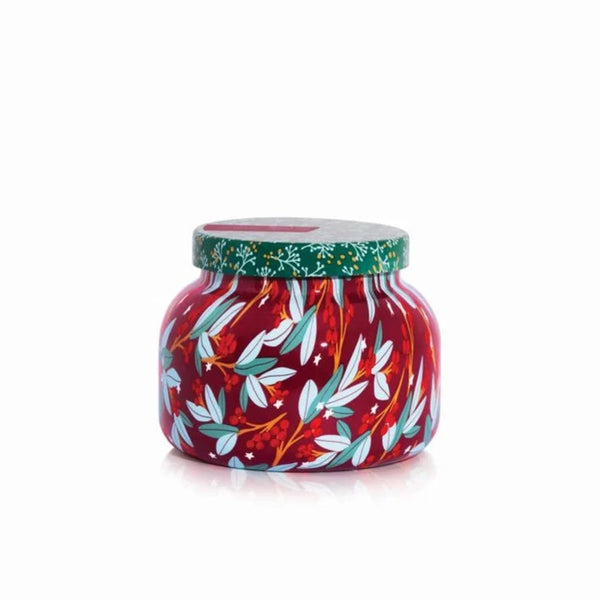 capri Blue Pattern Play Tinsel & Spice Signature Jar, 19 oz