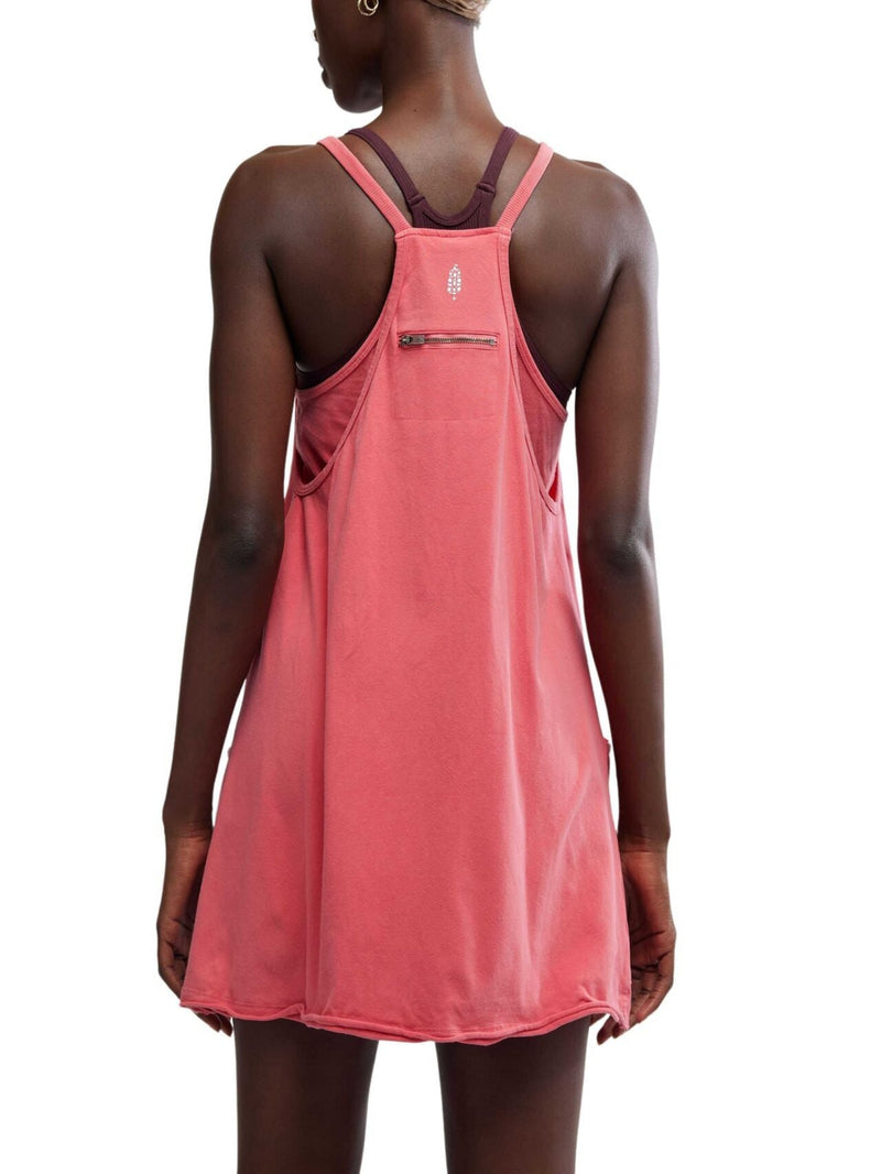 Free People Movement Hot Shot Mini Dress - Hibiscus