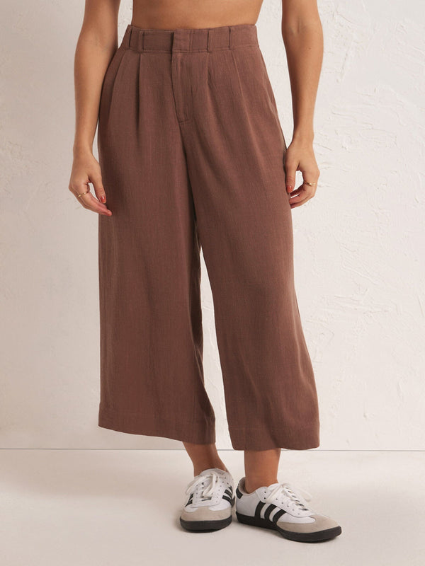 Z Supply Farah Pants - Whipped Mocha