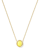 Kendra Scott Tennis Short Pendant Necklace - Gold