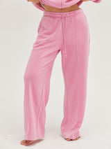 Elevated Ease Sweatsuit Set - Rose Pink