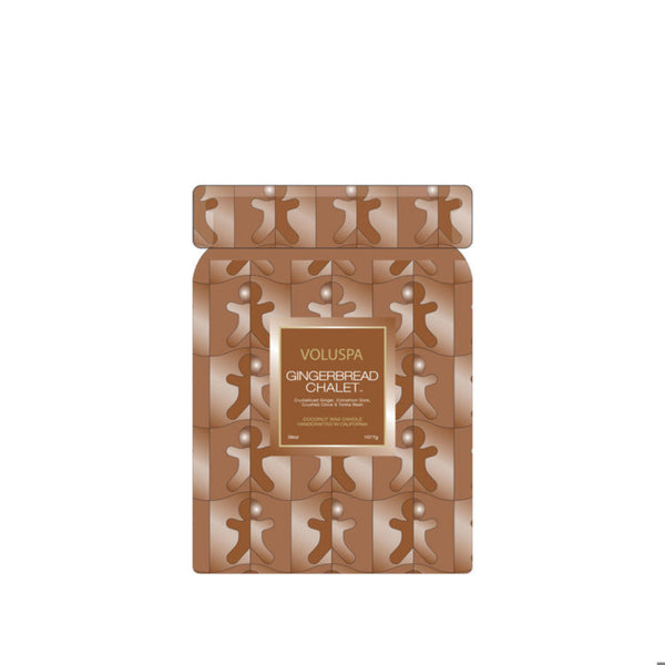 Voluspa 18oz Large Jar Candle - Gingerbread Chalet