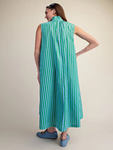 Seabreeze Button Midi - Green