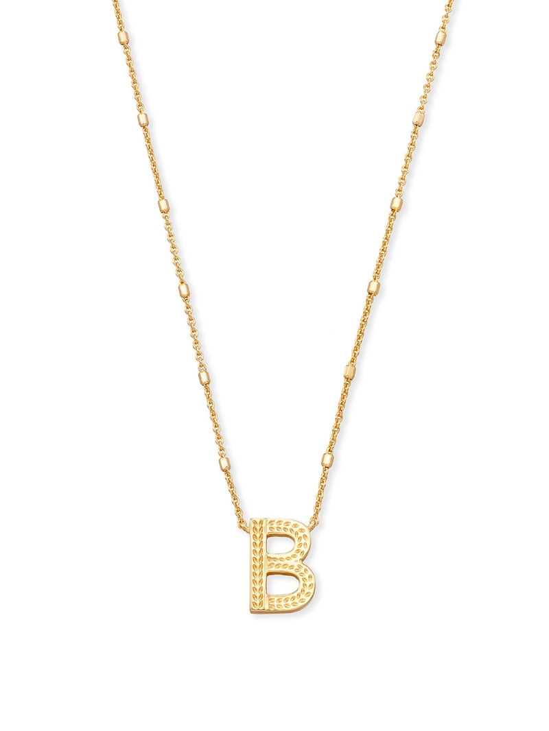 Kendra Scott Letter Pendant Necklace