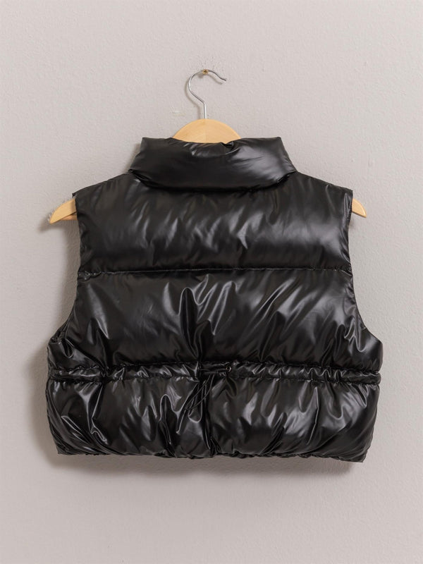 Cold Front Puffer Vest - Black