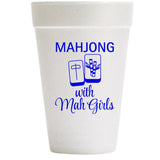 Mahjong with Mah Girls Cups