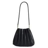 Melie Bianco Carrie Pleated Vegan Shoulder Bag