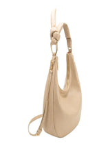 Melie Bianco Lillie Beige Recycled Vegan Shoulder Bag - Beige