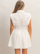 Sidewalk Cafe Dress - Off White