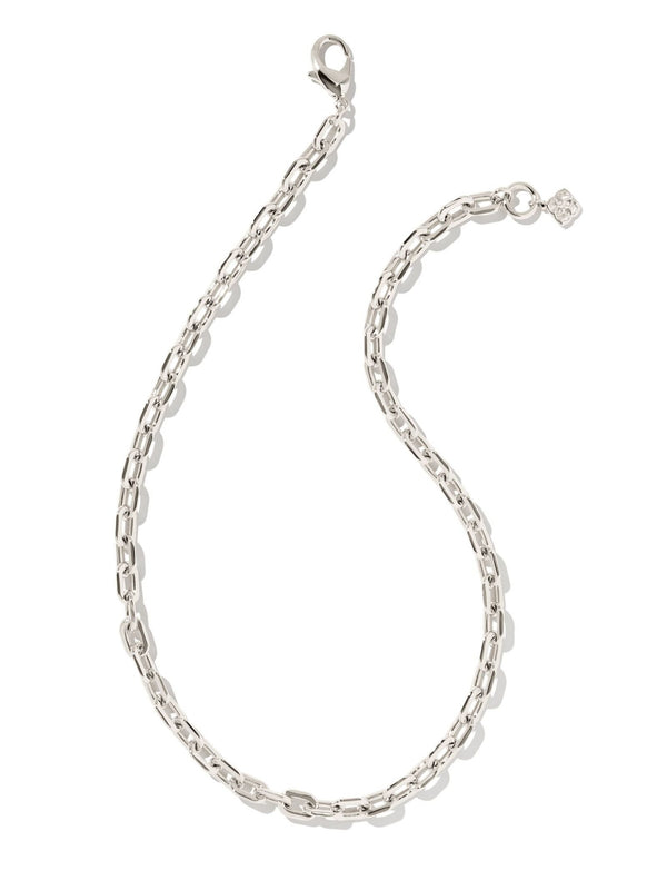 Kendra Scott Korinne Chain Necklace - Silver