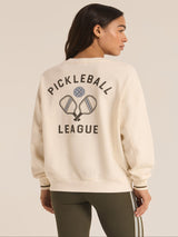 Z Supply Pickleball Sweatshirt - Sandstone