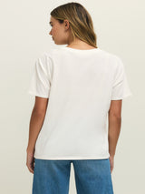 Z Supply Cheers Boyfriend Tee - Sea Salt